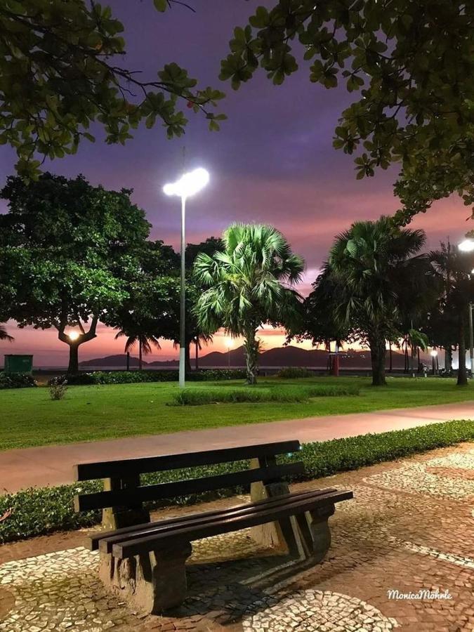 Sala Living Em Predio Familiar Na Av Da Praia Santos  Exteriör bild