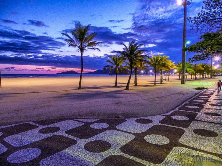 Sala Living Em Predio Familiar Na Av Da Praia Santos  Exteriör bild